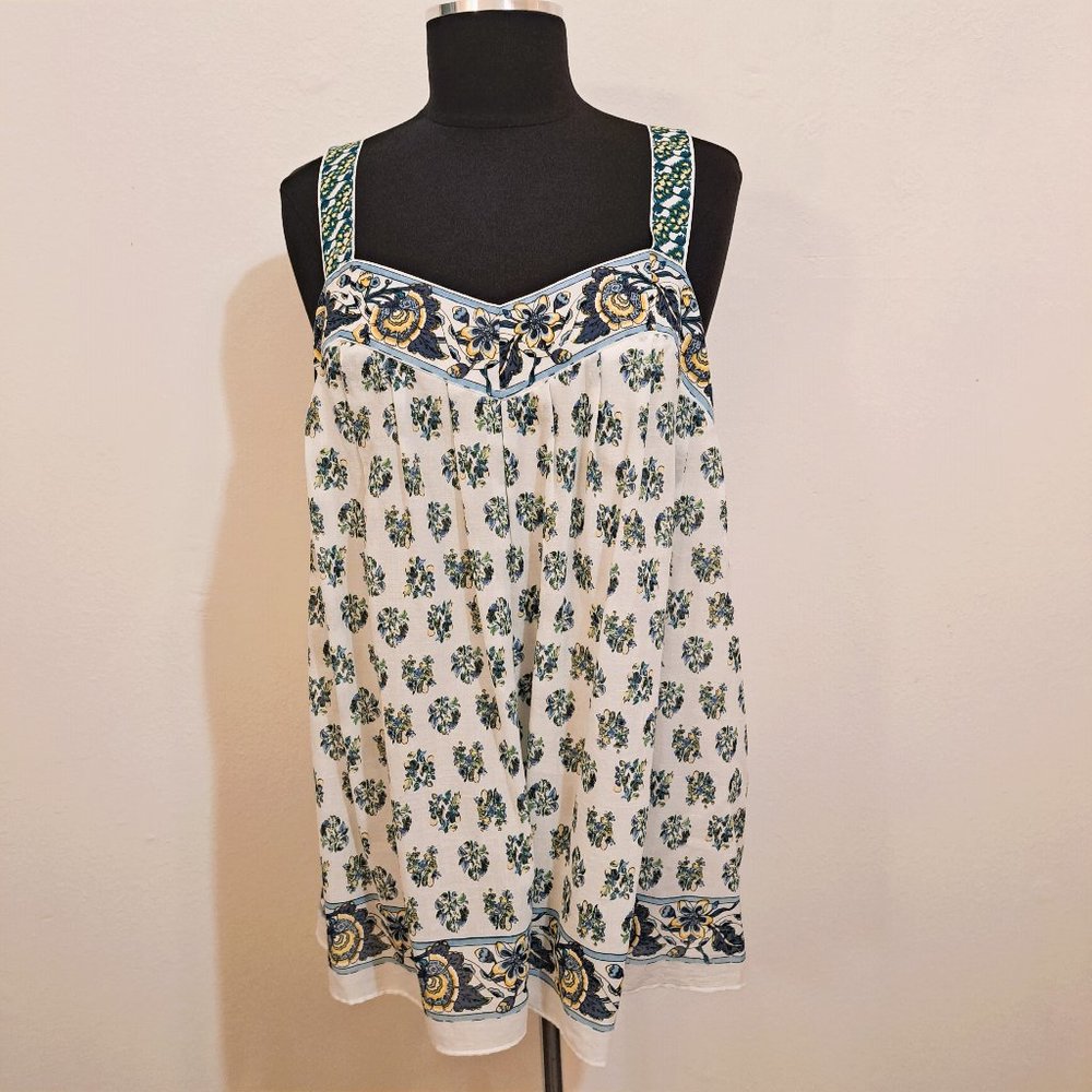 M.S.S.P Floral Camisole Cotton Top Lining Size XL New without Tag